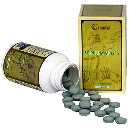 Fohow Spirulina Tablets with Chitosan - 60 Tablets