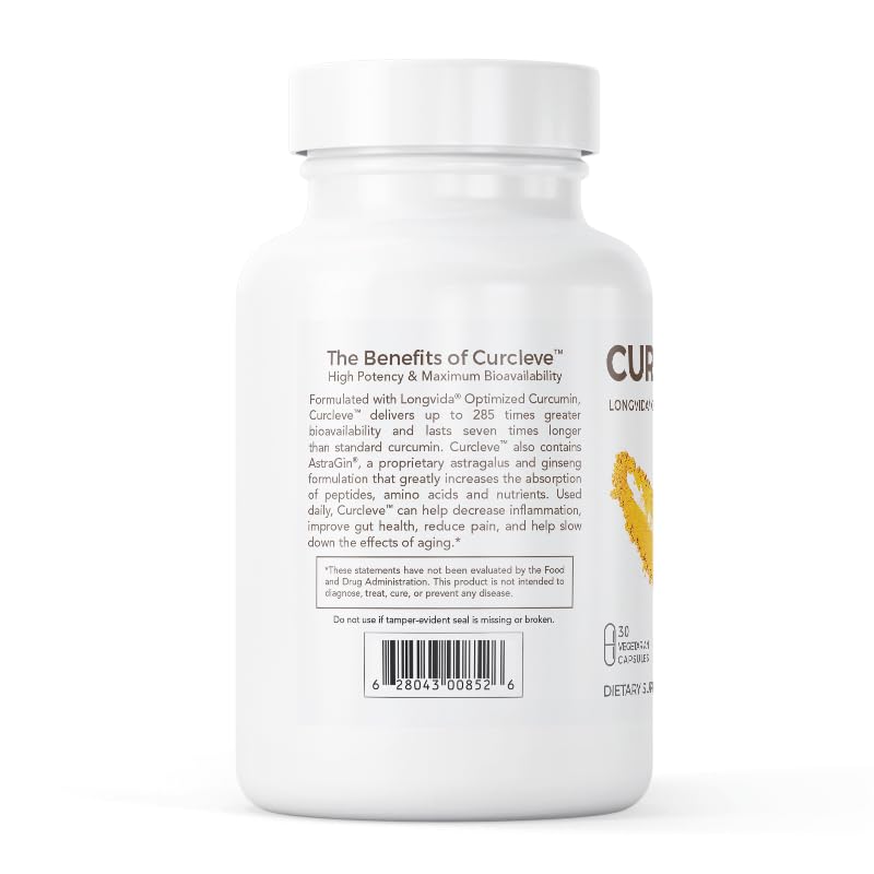Leading Edge Health Curcleve Curcumin with Longvida - 30 Capsules - image 2