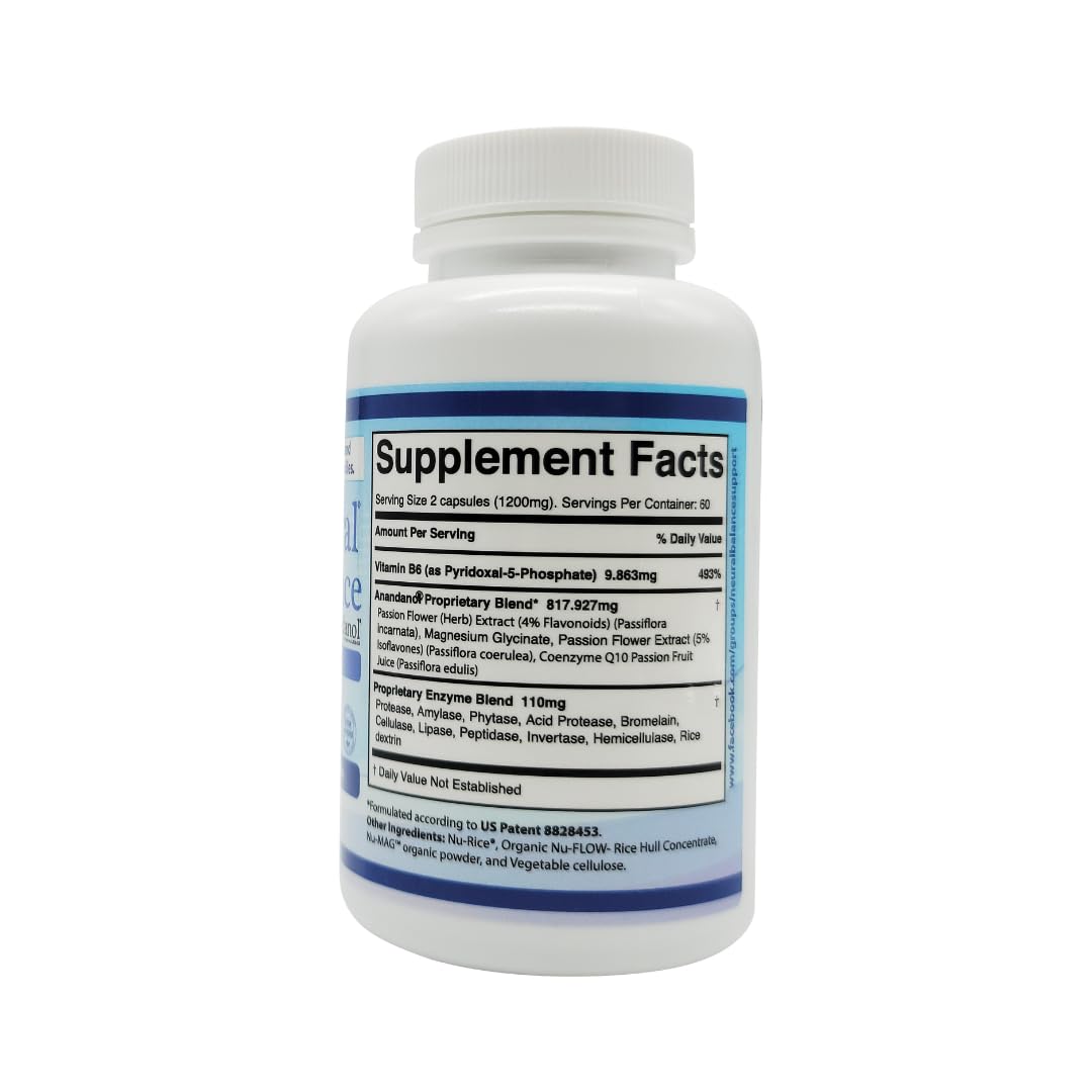 NEURAL BALANCE Anandanol with Proprietary Digestive Enzyme Blend