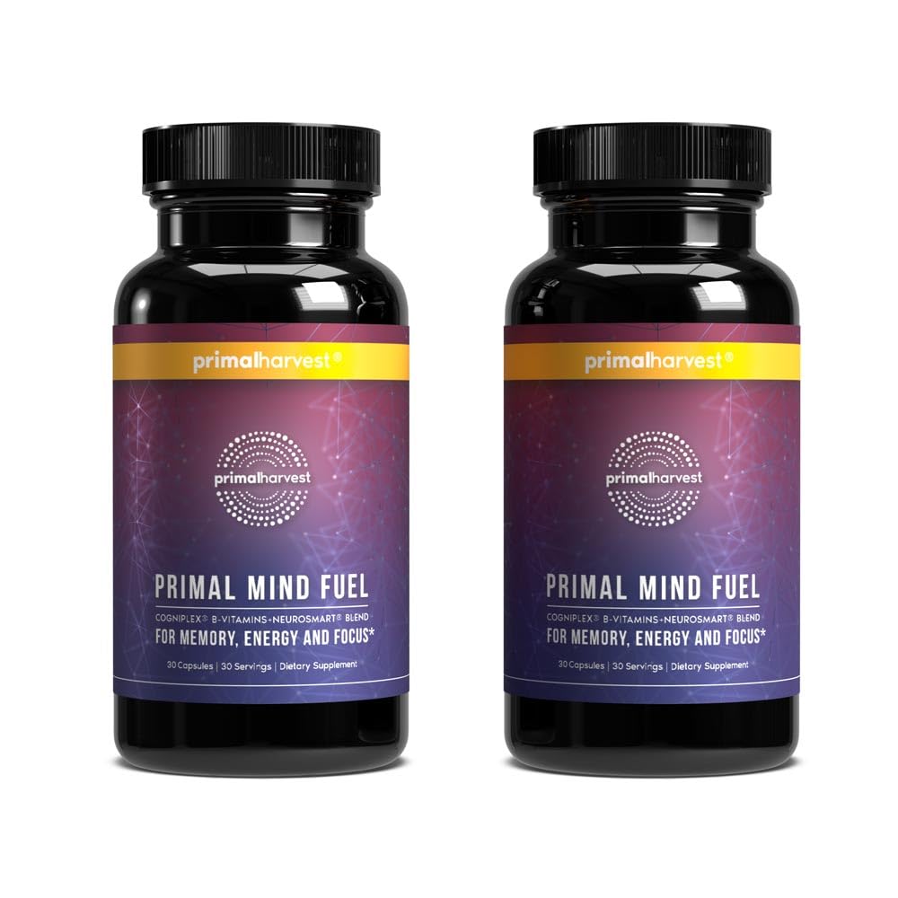 Primal Harvest Mind Fuel Daily Supplement - 30 Capsules
