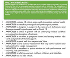 AminoVirox AMINOPLEX 740mg Amino Acid Blend - 100 Capsules - image 3