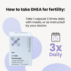 Fertinatal Micronized DHEA 25mg Fertility Supplement - 84 Capsules - image 5