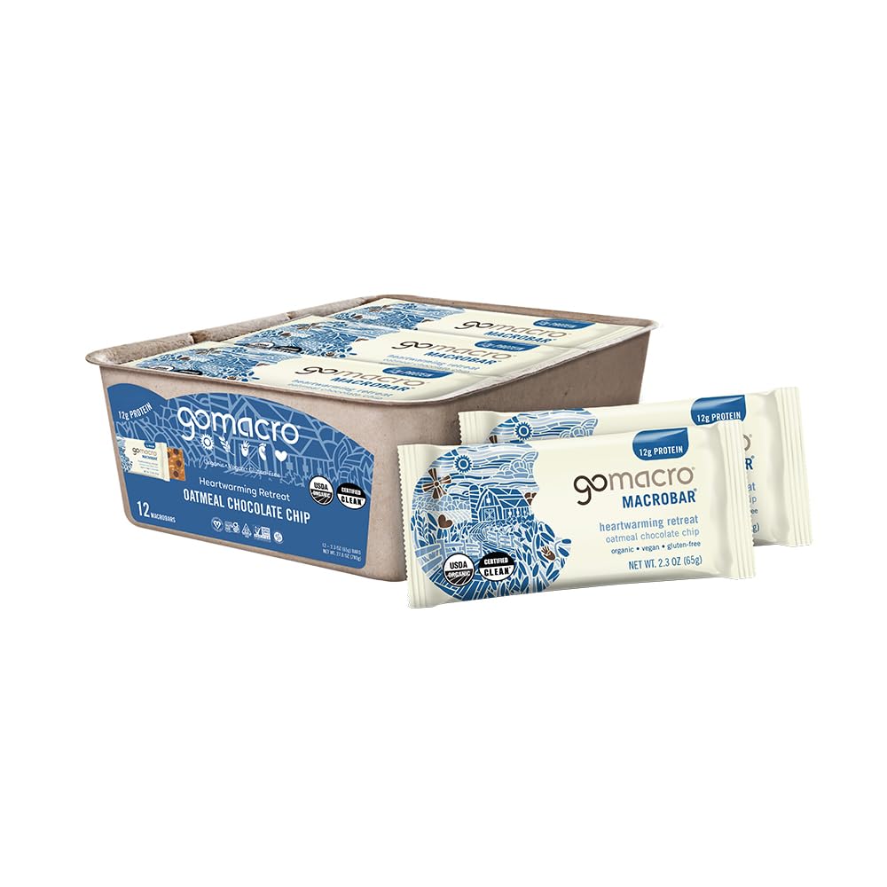 GoMacro MacroBar Organic Vegan Protein Bars