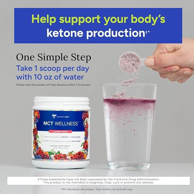 Gundry MD MCT Wellness Powder, Sugar Free