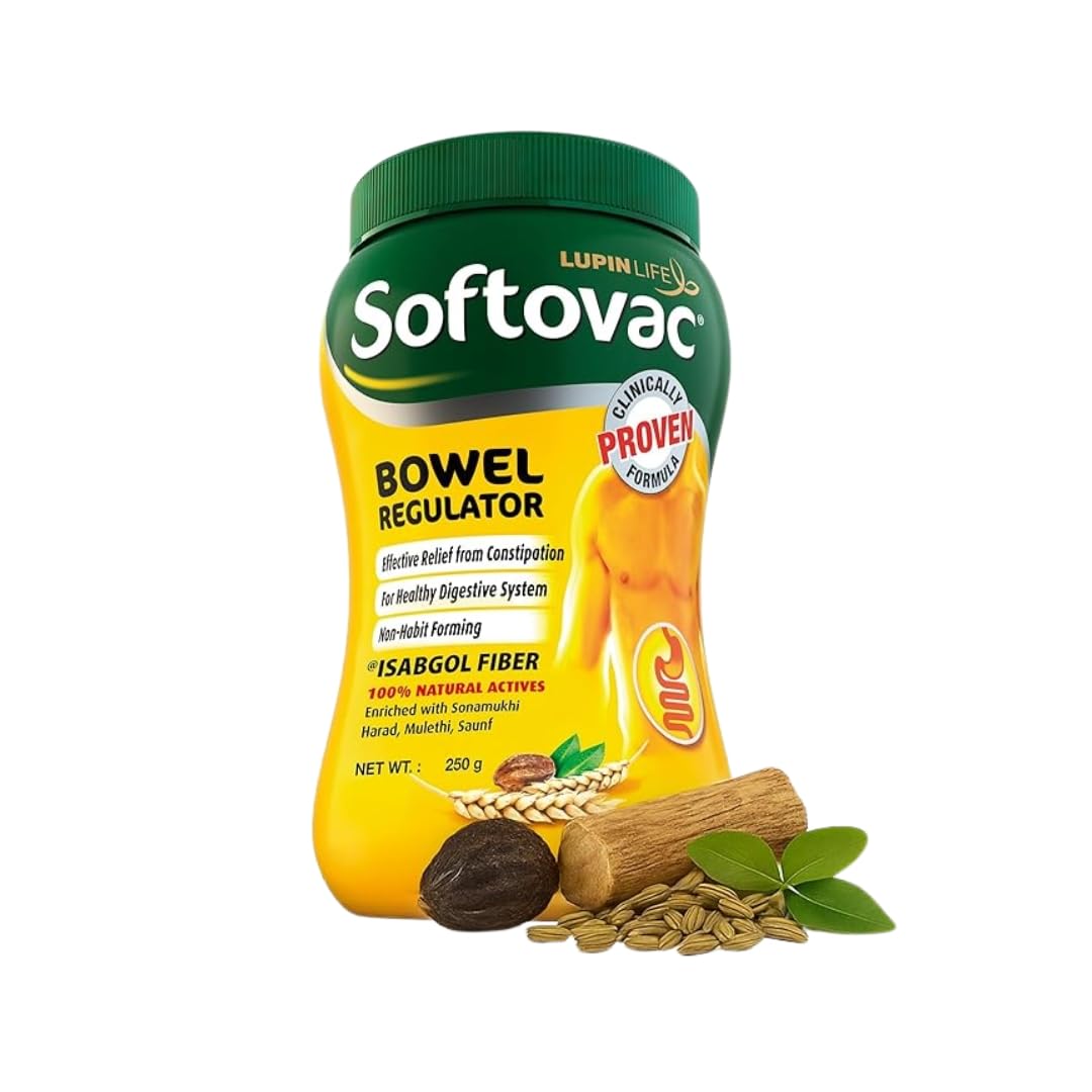 Softovac Bowel Regulator Herbal Laxative Powder - 250g