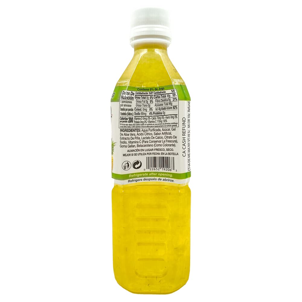 Parrot Brand Aloe Drink 16.9oz（Pack of 10）
