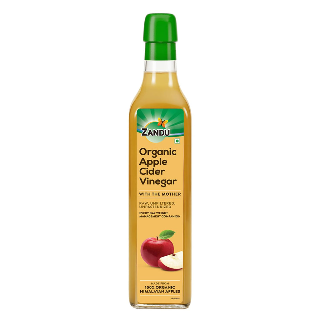 Zandu Organic Apple Cider with Mother of Vinegar - 500 ml