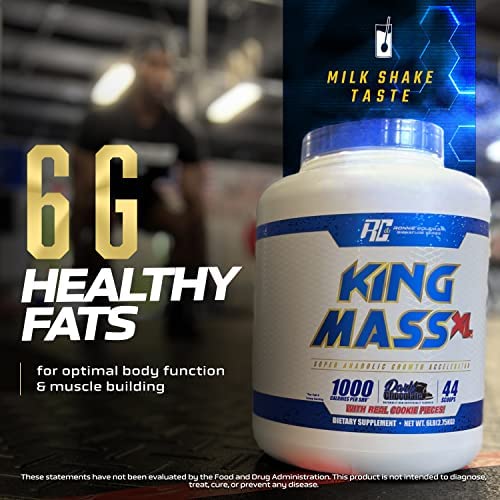 Ronnie Coleman King Mass XL Protein Powder Weight Gainer - 6 lb - image 4