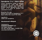 Diamond Interest Black Coffee with Ganoderma - 20 Sachets - image 2
