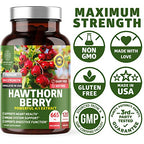 Number One Nutrition Hawthorn Berry Extract 665mg - 120 Capsules - image 7