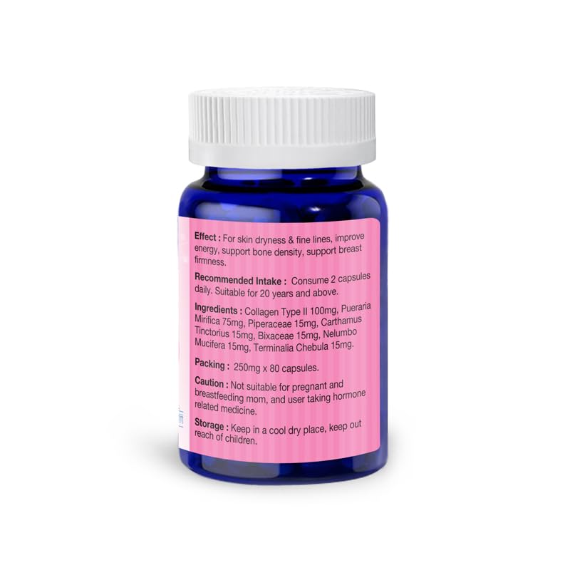 MIRI Revital Pueraria Mirifica & Collagen Capsules - 80 Capsules - image 3