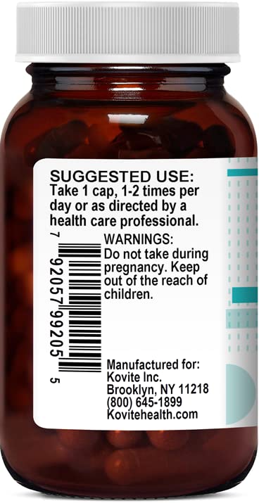 Kovite Organic Chaste Tree Berry 400 mg - 90 Vegetable Capsules - image 2