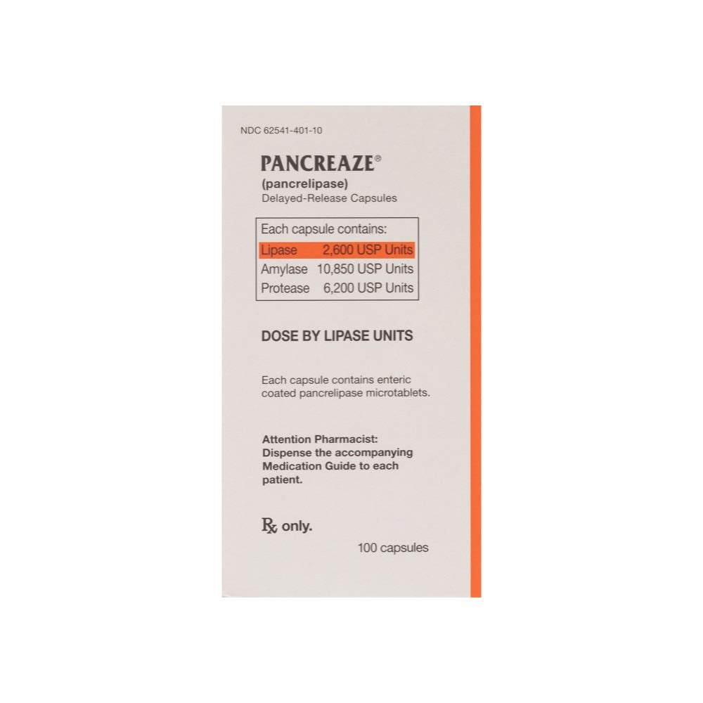 Amazon Pharmacy Pancreaze Pancreatic Enzyme Supplement - 1 Count