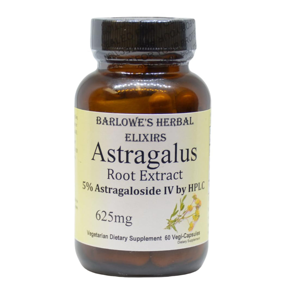 Barlowe's Herbal Elixirs Astragalus 625mg - 60 Capsules