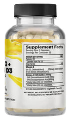 GINSPIRE NUTRITION Dr. Seinfeld Vegan Algae Omega-3 & D3 - 90 Capsules - image 3