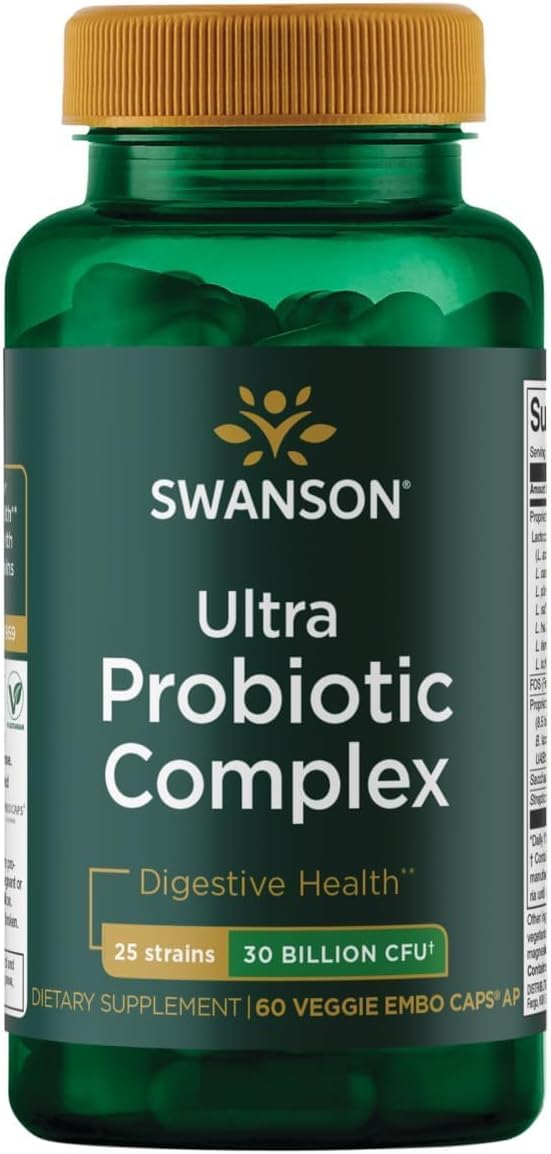Swanson Ultra Probiotic Complex 30 Billion Cfu