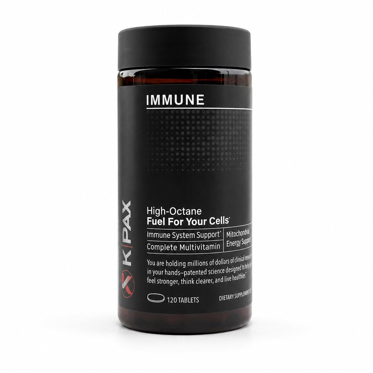 KPAX Immune Mitochondrial Supplement Cellular Energy - 120 Tablets