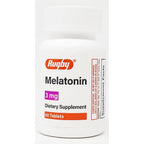 Rugby Laboratories Melatonin 3 MG Sleep Support - 60 Tablets