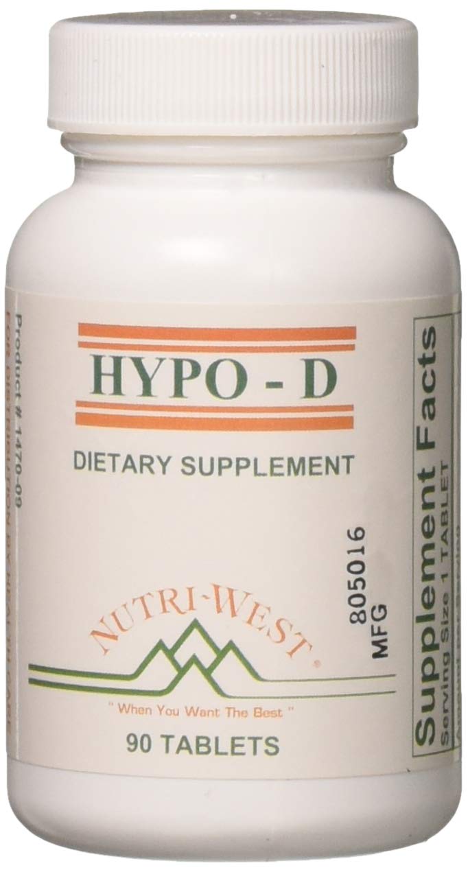 Xllent Nutri-West Hypo-D - 180 Capsules