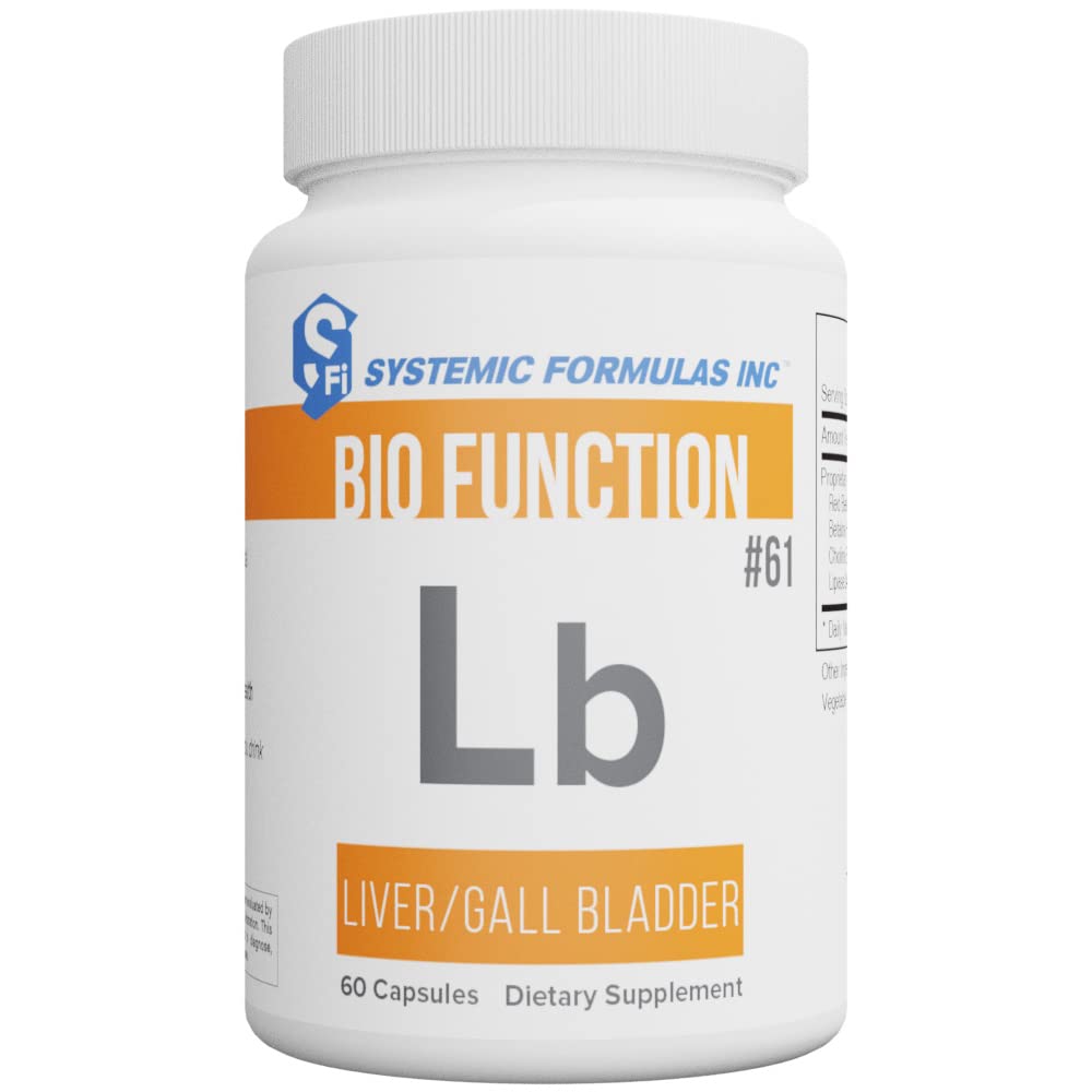 Snana Systemic Formulas Lb Liver Gall Bladder Support - 60 Capsules