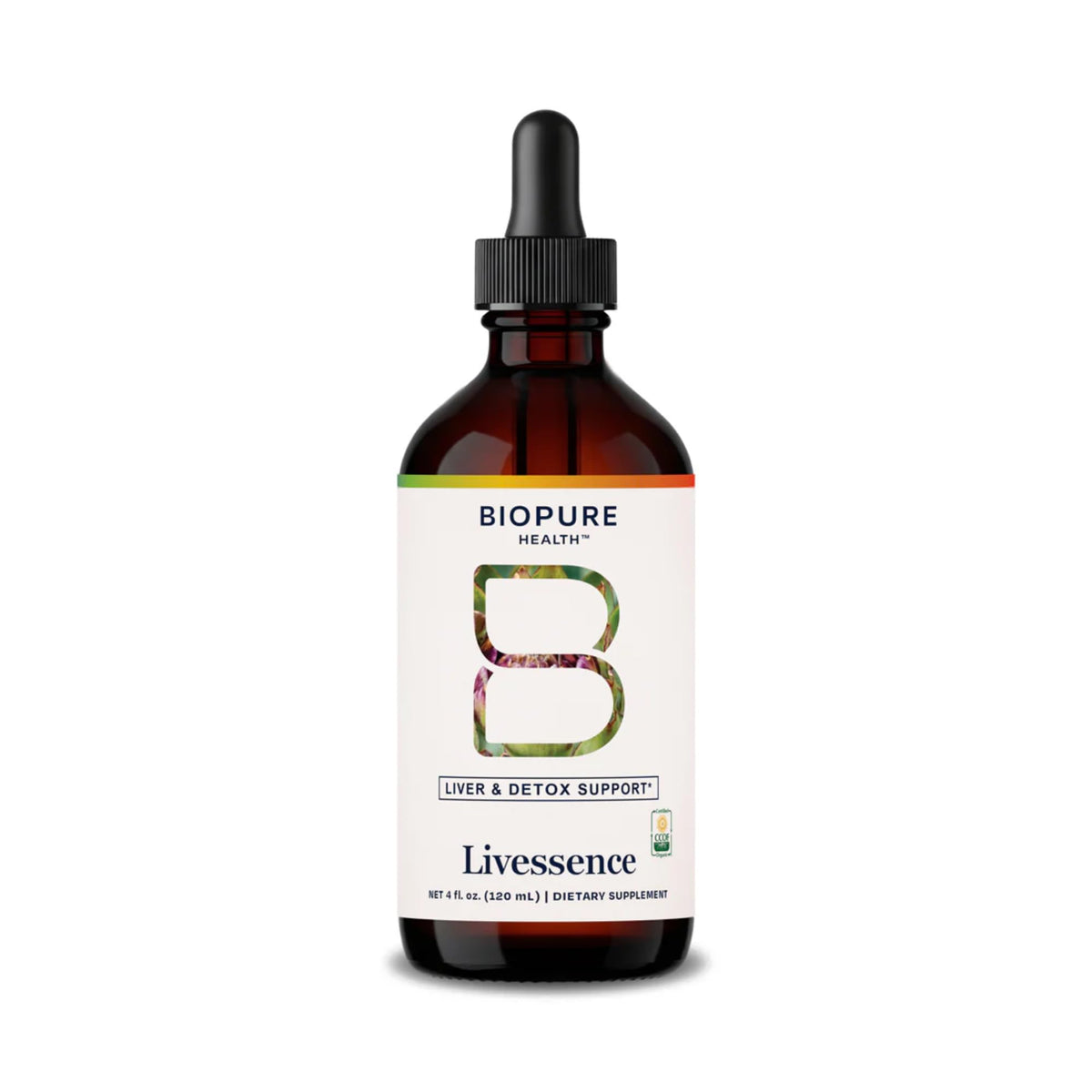 BioPure Livessence Liver & Cleansing Support Tincture - 4 Fl Oz