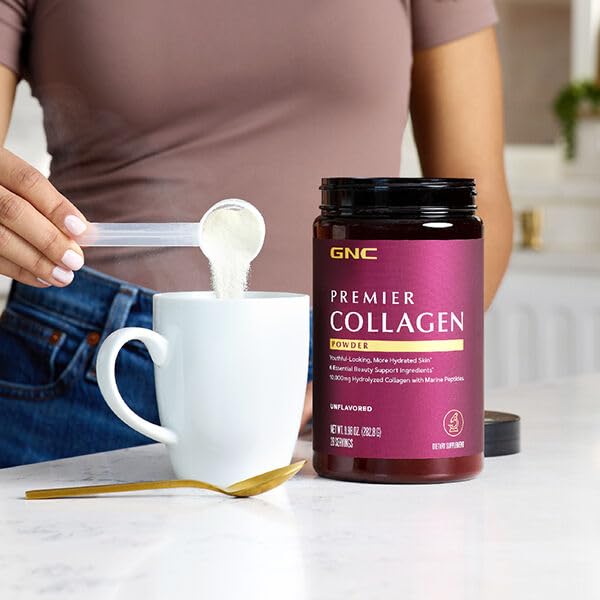 GNC Premier Collagen Powder Unflavored - 28 Servings - image 7