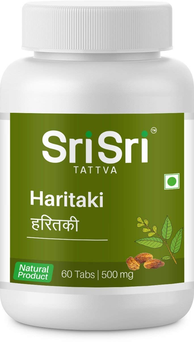 Sri Sri Tattva Haritaki 500mg - 60 Tablets