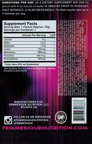 Femmesique Nutrition Essential Aminos