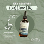 Earthley Wellness Cod Liver Oil - 8 Fl Oz - image 2