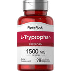 Piping Rock L-Tryptophan 1500 mg - 90 Capsules