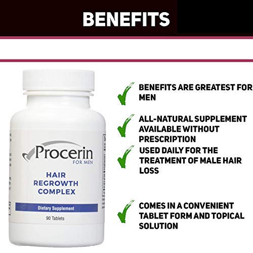 Marine Essentials Procerin For Men Hair Regrowth Supplement - 90 Tablets - image 6