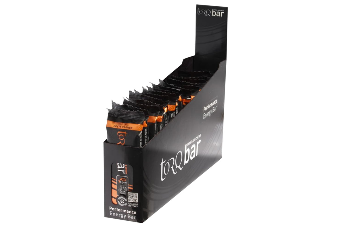 TORQ Energy Bar Organic Zesty Orange - 15 Bars - image 2