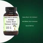 Barlowe's Herbal Elixirs Suma Root Extract 10:1 - 60 Vegetarian Capsules - image 3
