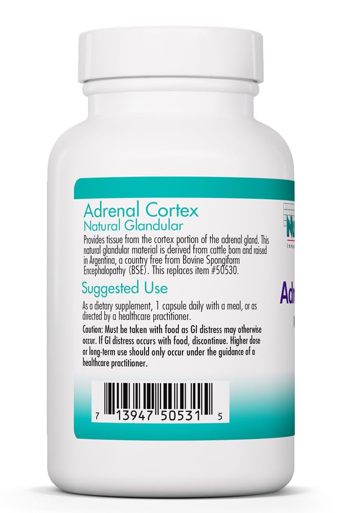 Allergy Research Group Adrenal Cortex Bovine Glandular 100 mg - image 3