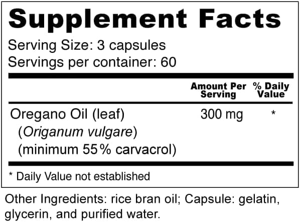 Wellness Resources Oil of Oregano Capsules - 180 Softgels - image 2