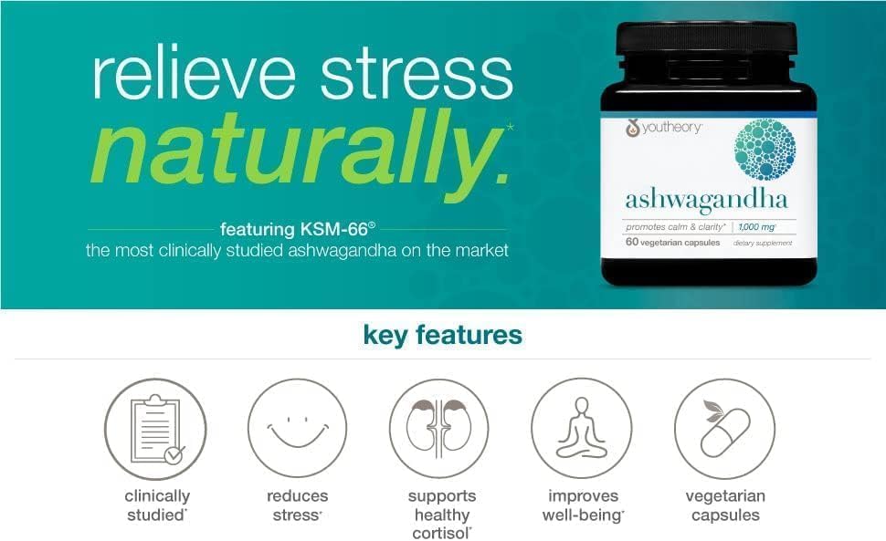 Generic Organic Ashwagandha Supplement KSM-66 1000mg - 180 Vegetarian Capsules - image 3