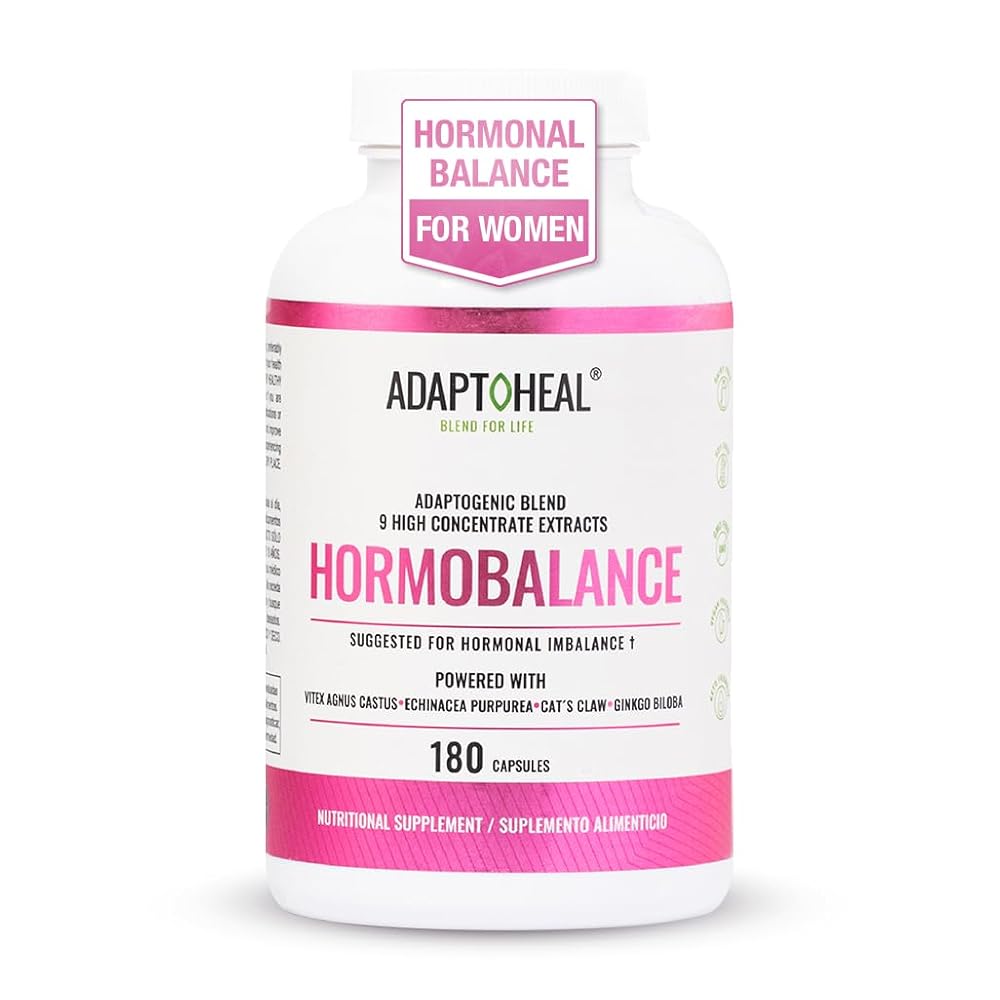 ADAPTOHEAL Hormobalance Hormone Balance for Women - 180 Capsules