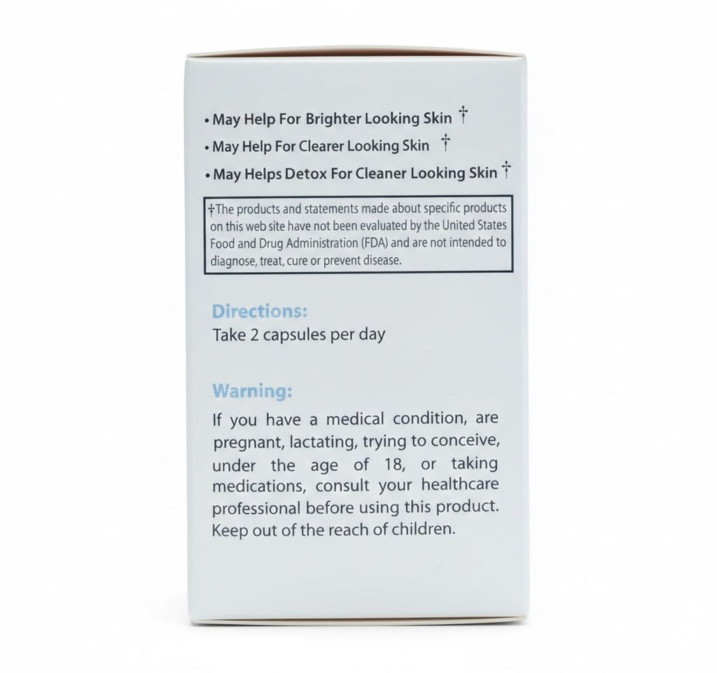 MD White Factor Glutathione Supplement 1600mg - 60 Capsules - image 6