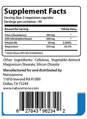 Naturamone Estrogen Balance with Vitex & DIM - 60 Capsules - image 3