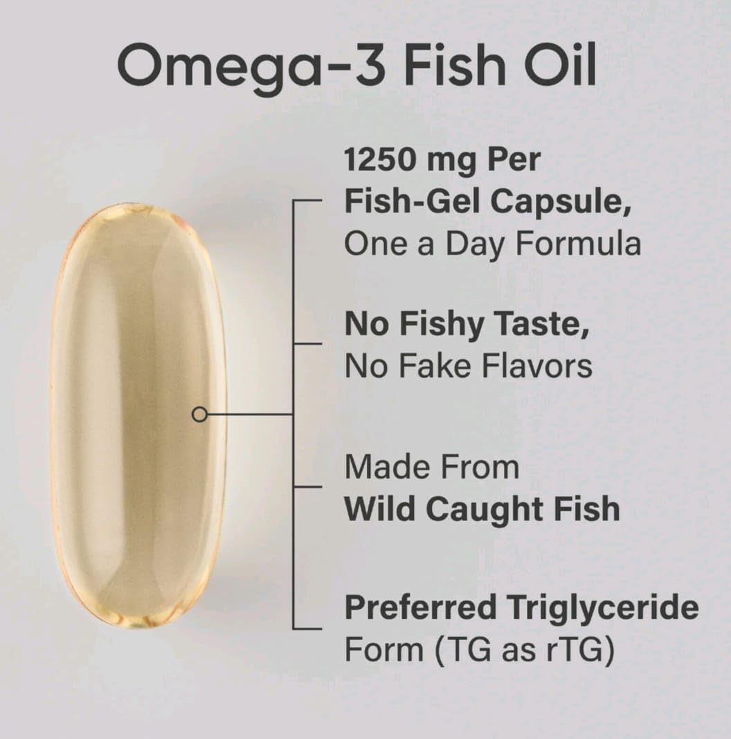 Sports Research Omega-3 Fish Oil Triple Strength - 60 Softgels - image 2