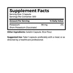 Dr Clark Potassium Supplement 99mg - 300 Capsules - image 2