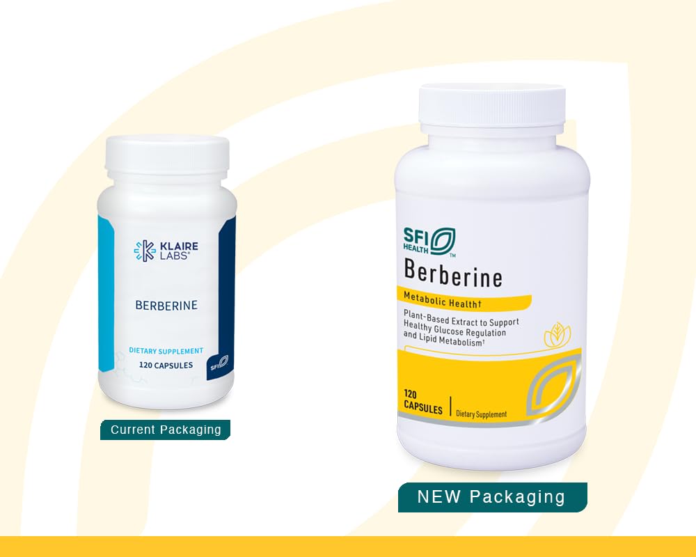 SFI Health Berberine HCI 500mg - 120 Capsules - image 2