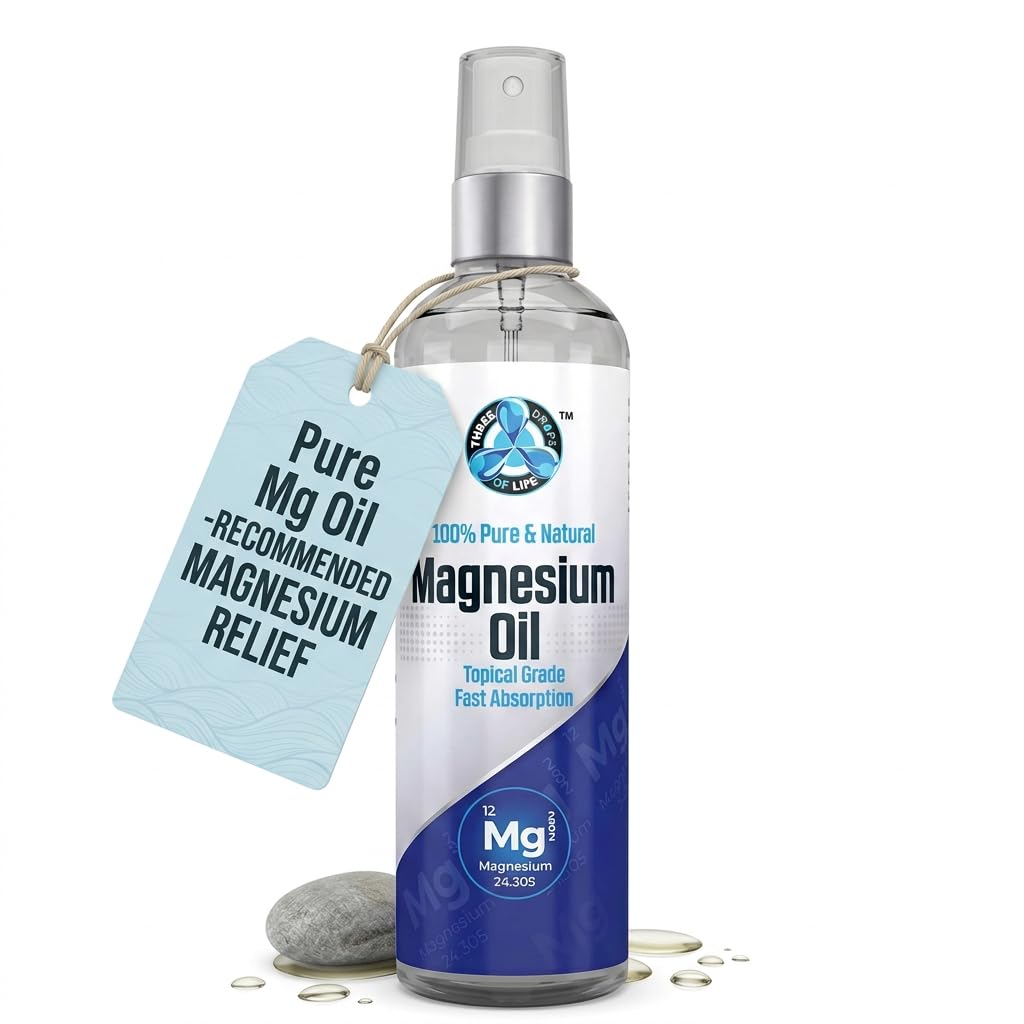 Three Drops of Life Pure Magnesium Oil Spray - 8 fl oz