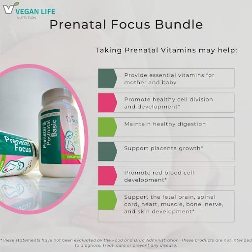 Vegan Life Nutrition Prenatal Vitamins - 60 Capsules - image 4