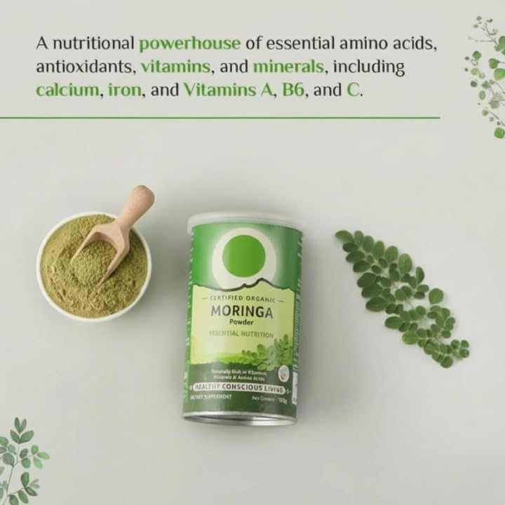 Generic Moringa Leaf Powder Herbal Supplement - 100 gm - image 3