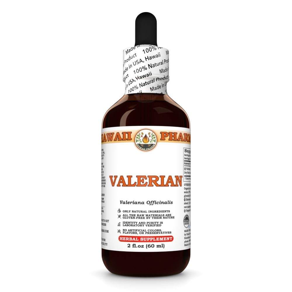 Hawaii Pharm Valerian Root Liquid Extract - 2 fl oz (Pack of 2) - image 2