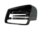 8th Gear Black Left Driver Side Mirror Cover for Mercedes CLA - 1 Cover