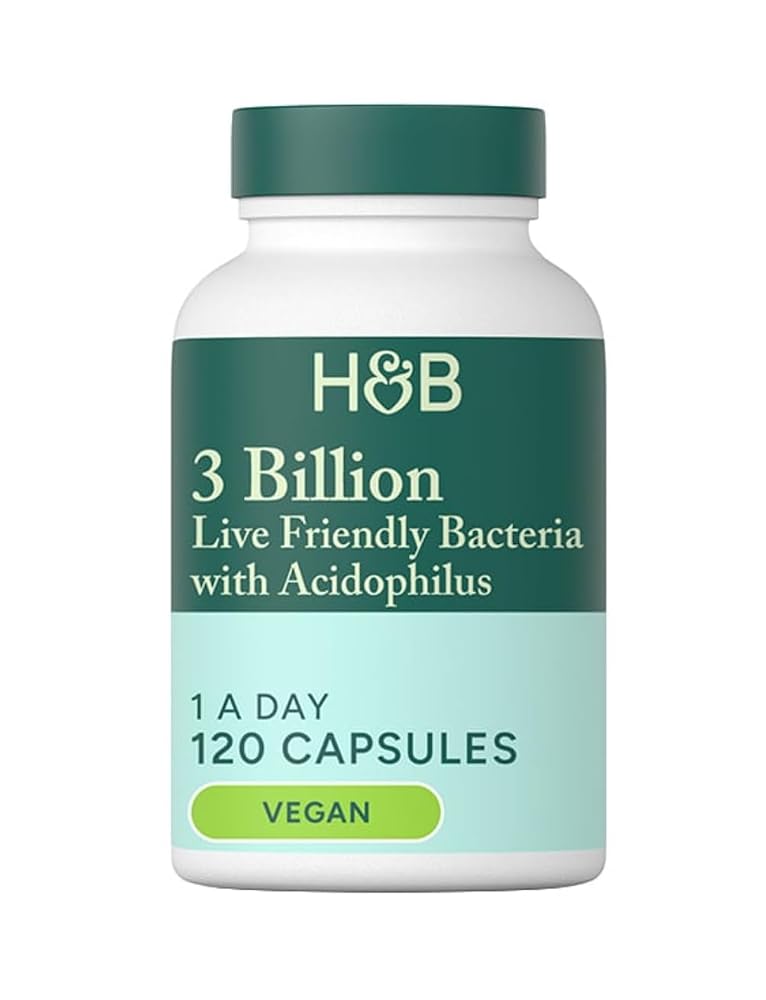 Holland and Barrett Live Friendly Bacteria with Acidophilus 3 Billion