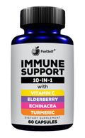 FuelSelf Immune Support Booster Supplement - 60 Capsules