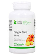 Lucky Vitamin Ginger Root Digestive Support 550 mg - 100 Vegetarian Capsules
